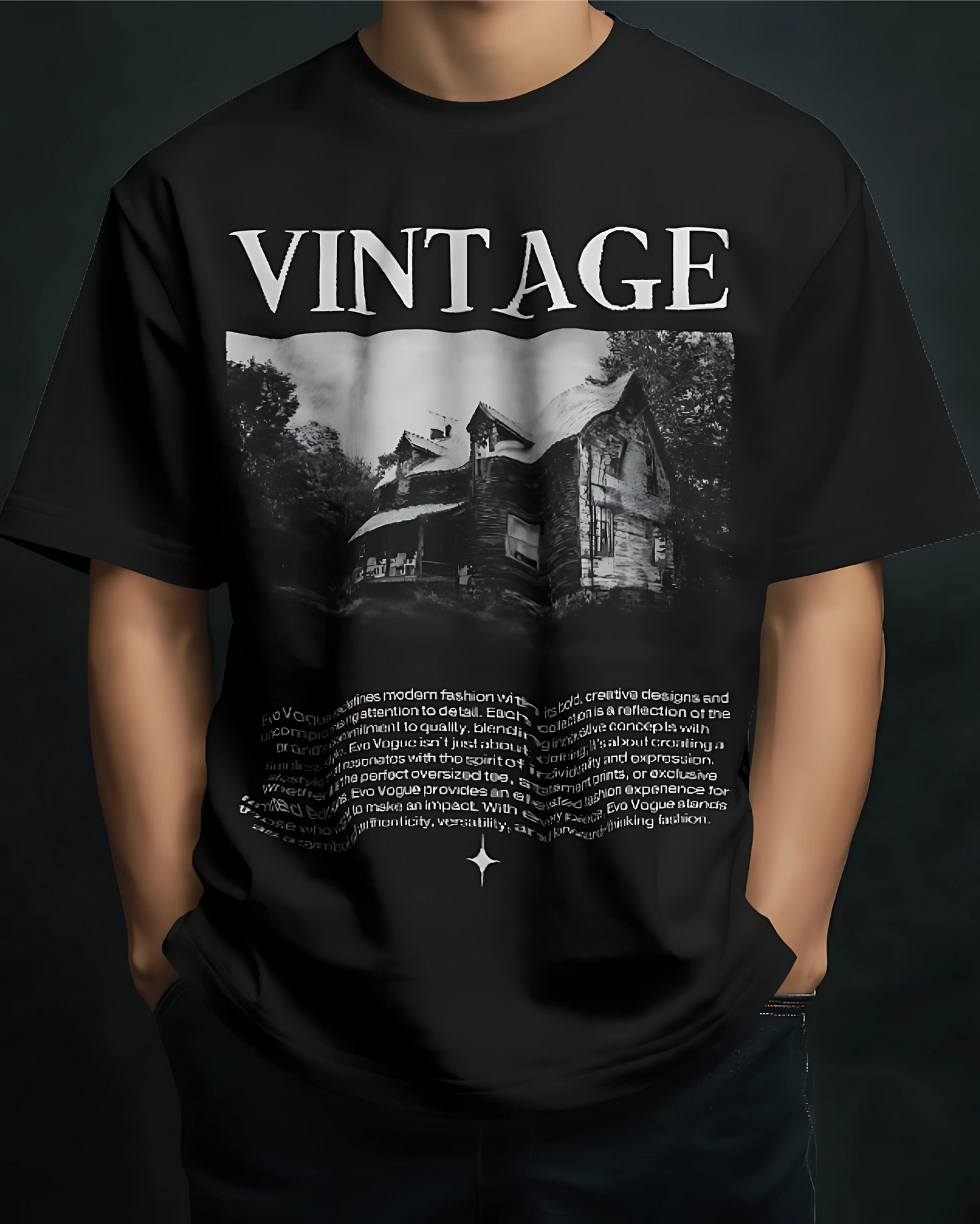 Timeless Essence – Vintage Oversized T-Shirt