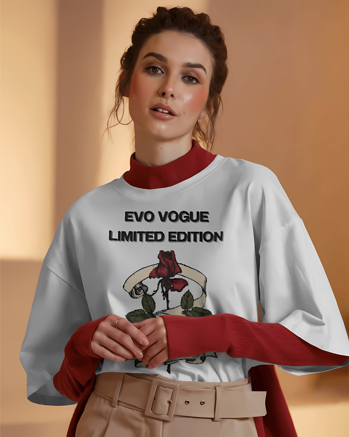 Evo Vogue Limited Edition – Wardiere Oversized T-Shirt