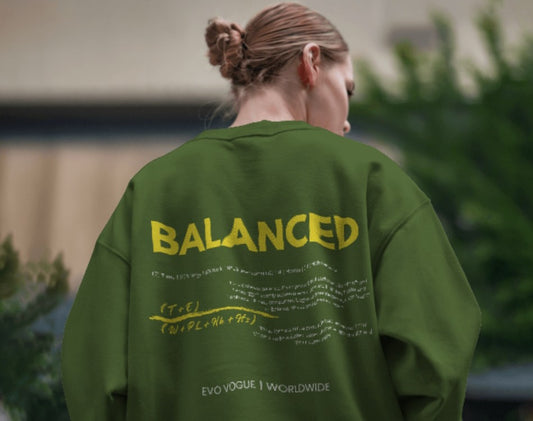 Balanced Lifestyle Sweatshirt by Evo Vogue