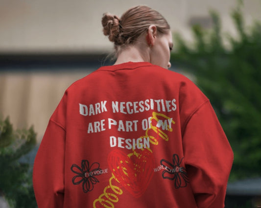 Dark Necessities Sweatshirt by Evo Vogue