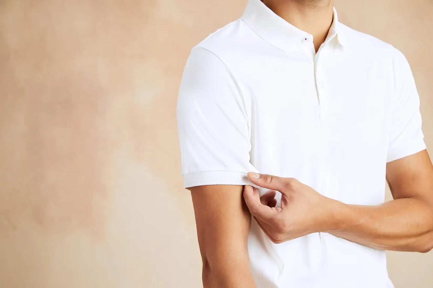 White Premium Polo T-Shirt